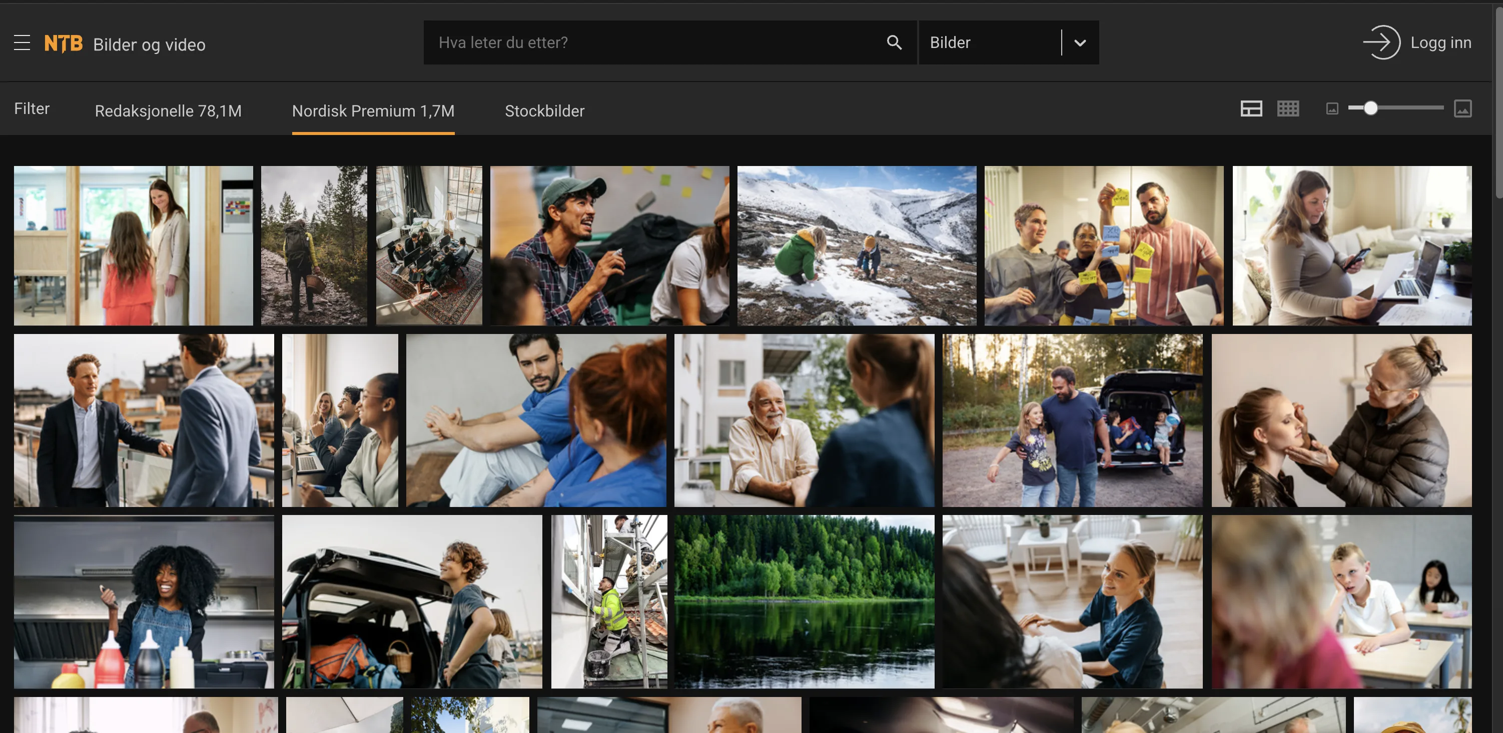 NTB Image Portal - Media asset management platform built by Shahariar Hossen using Java Spring Boot and AWS for NTB Norway