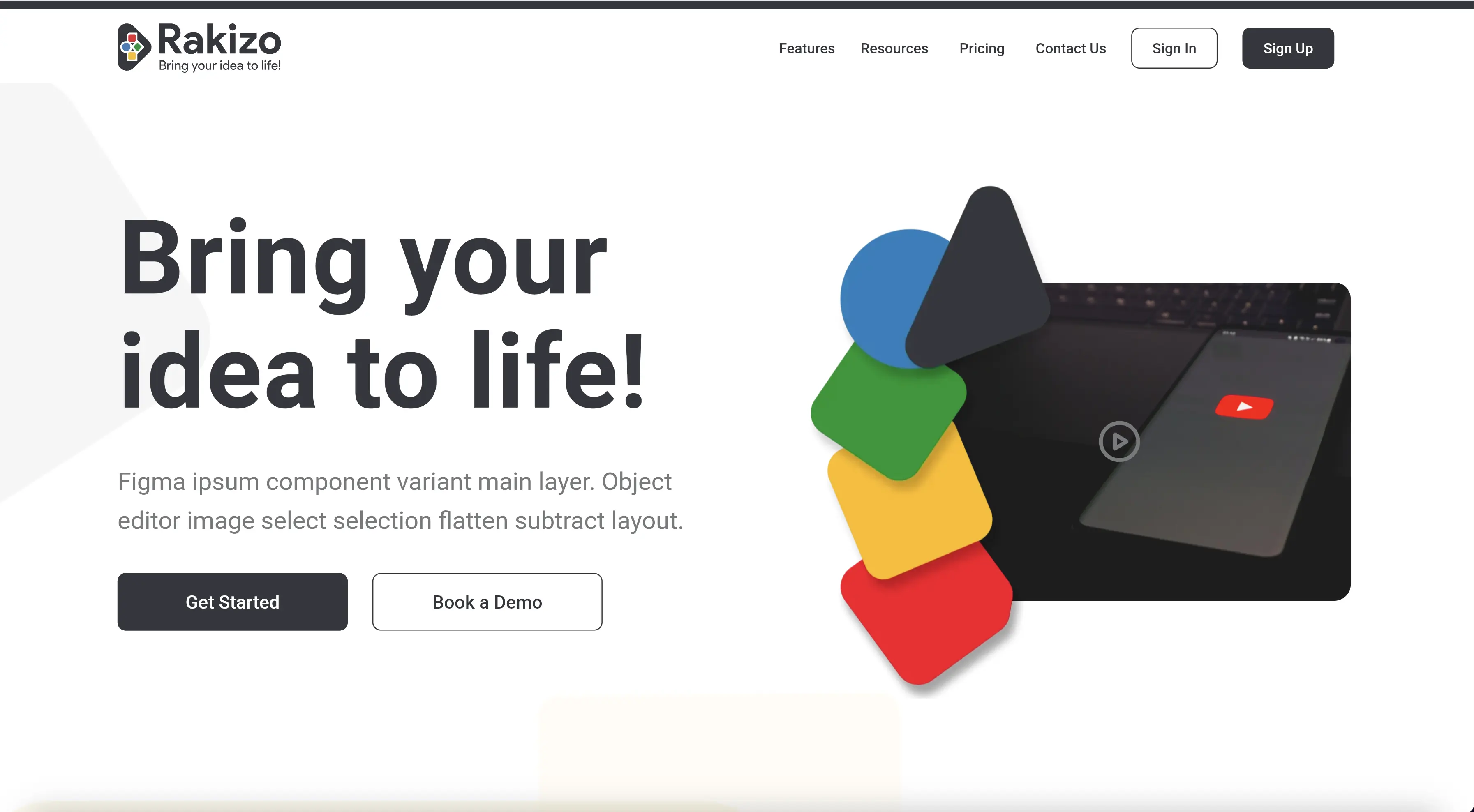 Rakizo Cloud Platform by Shahariar Hossen - Low-code platform built with Micronaut, Flask, and GCP